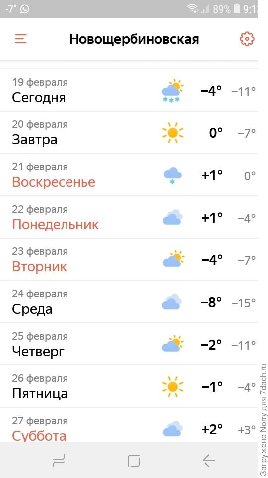 Погода