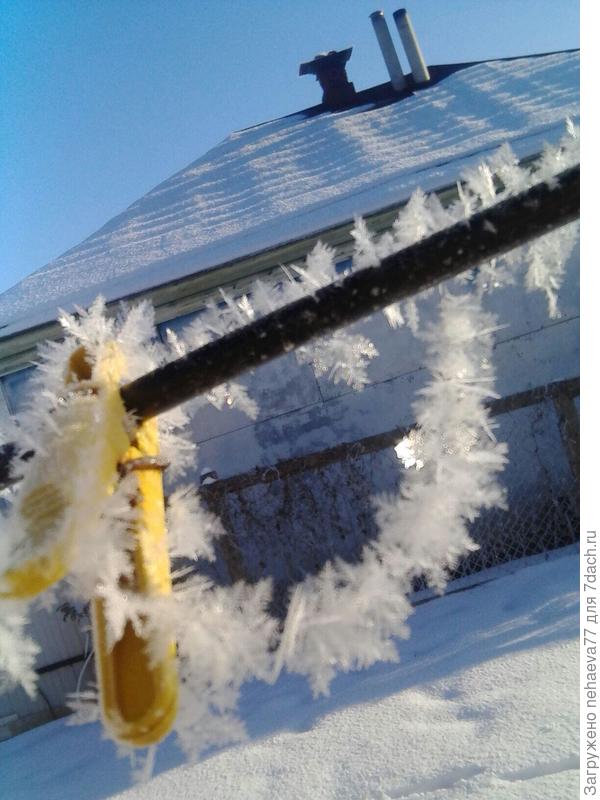 вот уж прямо снежное украшение
