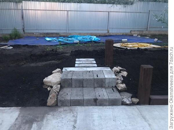 Это ступеньки, которые планируем покрасить