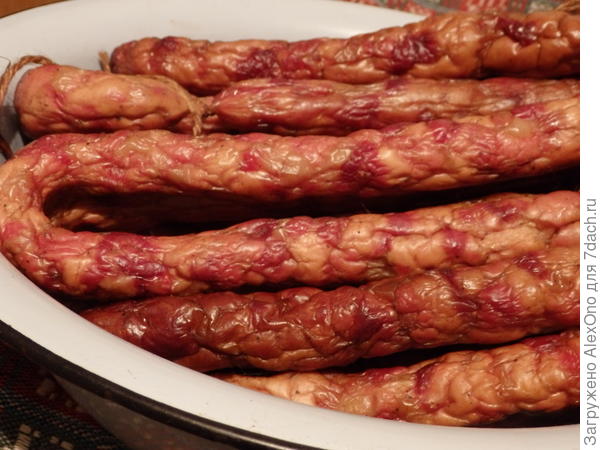 Копченая колбаса