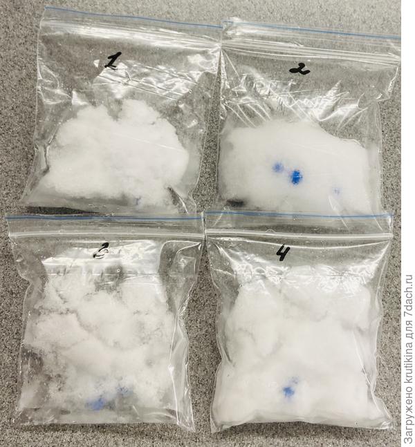 Семена в зип- пакете со ,снегом