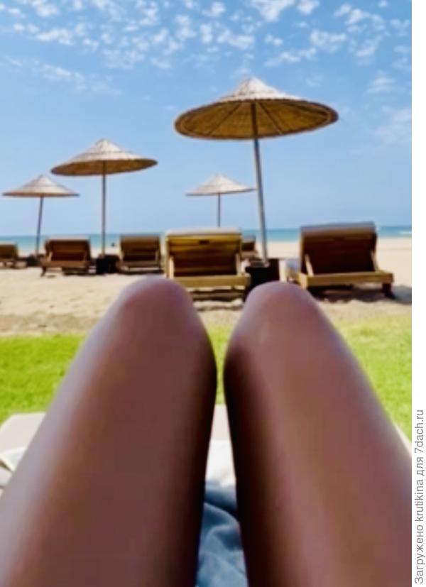 На пляже