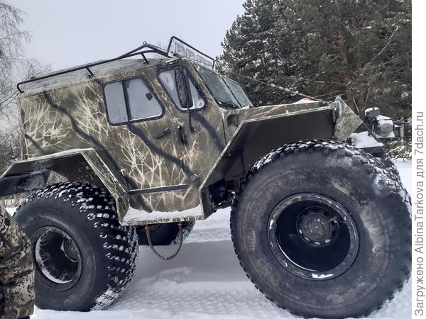 Болотоход, муж собрал:)