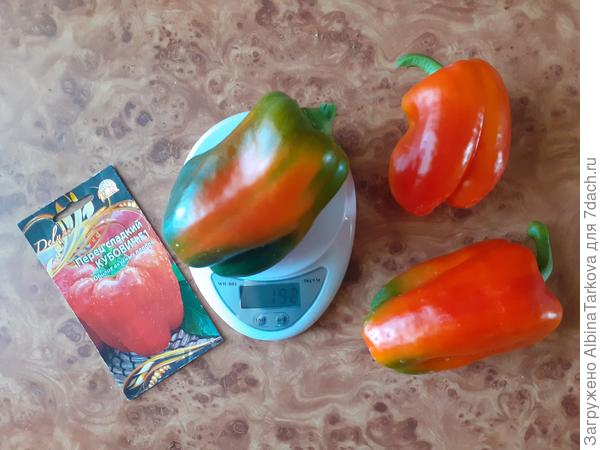 Перцы крупные