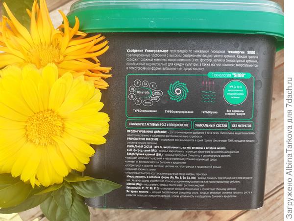 Исчерпывающая информация о составе удобрения