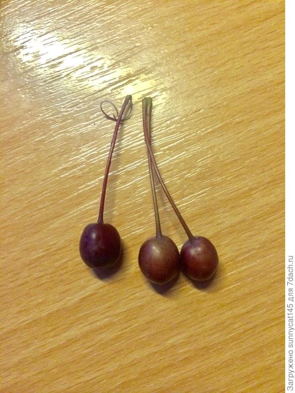 Плоды в целом виде (пока еще не подверглись жестокому эксперименту))