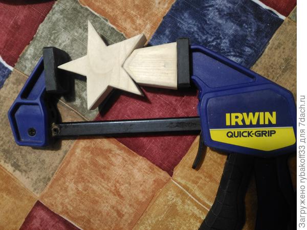 Клеим звезду