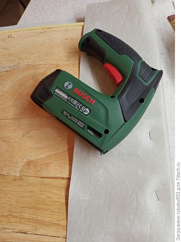 На помощь пришел аккумуляторный степлер