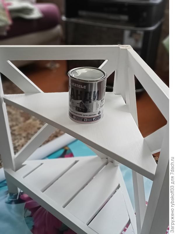 Красим основной каркас