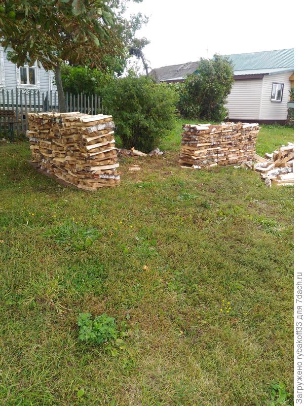 На солнышке дровишки высохнут быстро