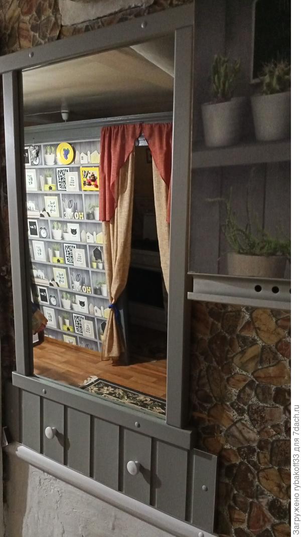 Теперь, пока греешься у печки, можно и полюбоваться на себя