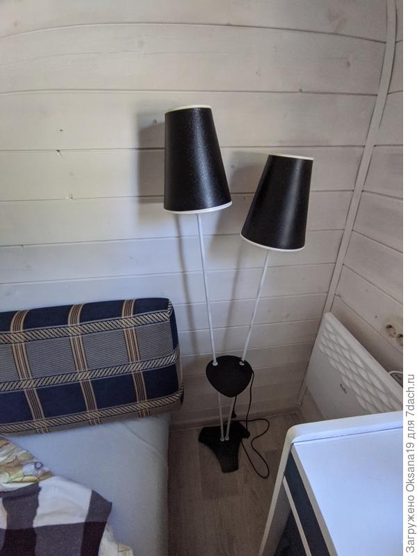немного модернизированный старый советский торшер
