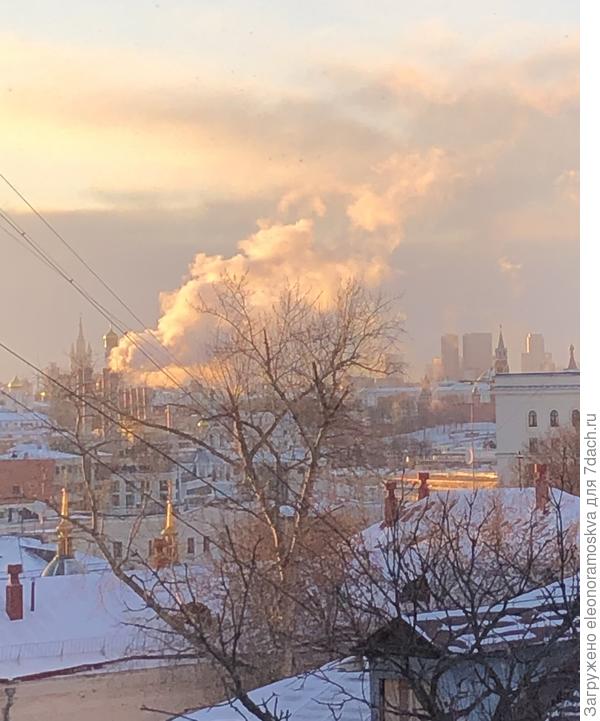 Москва утром