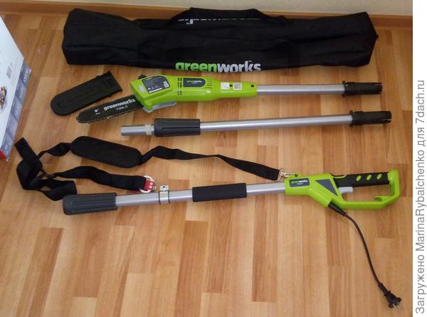 высоторез Greenworks