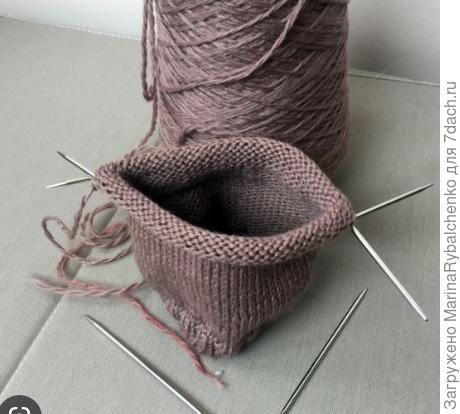 носки на 3 гибких спицах