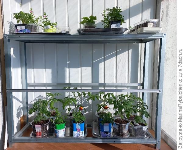 Стеллаж на лоджии