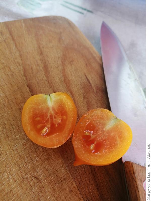 Разрез томата