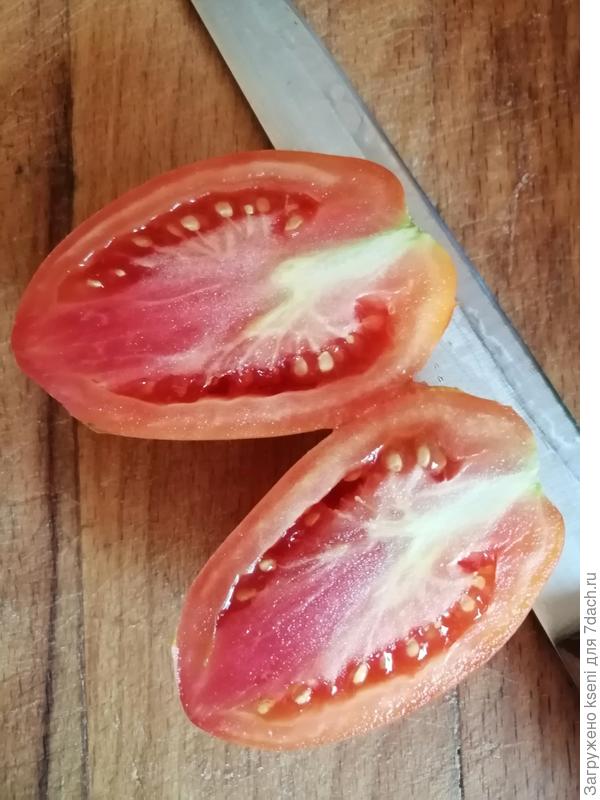 Разрез томата