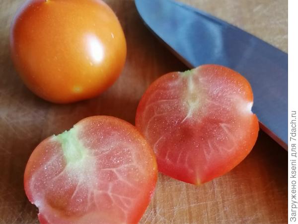 Томаты разрез