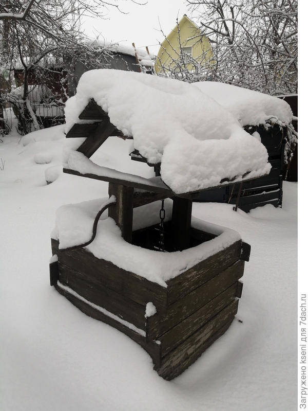 Наш малыш под снежным покрывалом