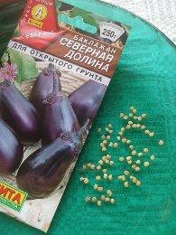 семян в пачке много, хватит не на один год