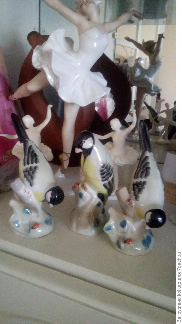 Компания синичек