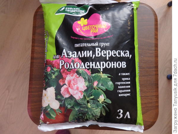 Грунт для азалий.