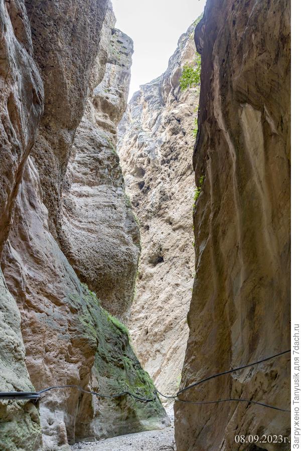 Вход в теснину.