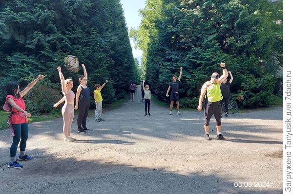 Разминка во Владикавказе.