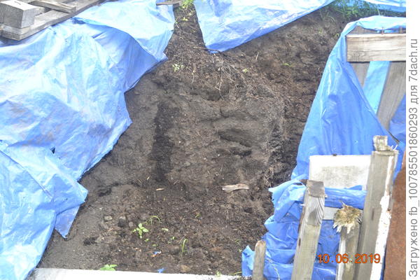 Вот так храню навоз.