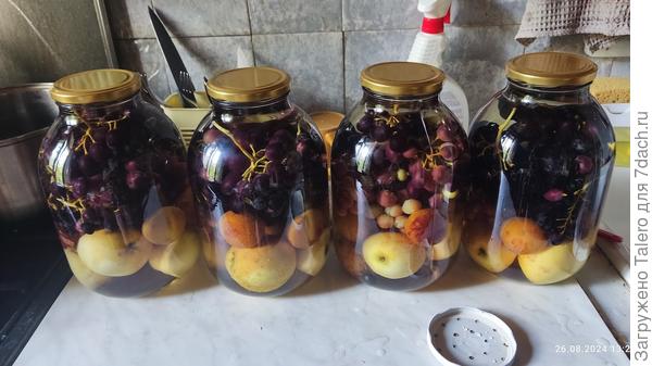 Начала устранять последствия поездки на дачу