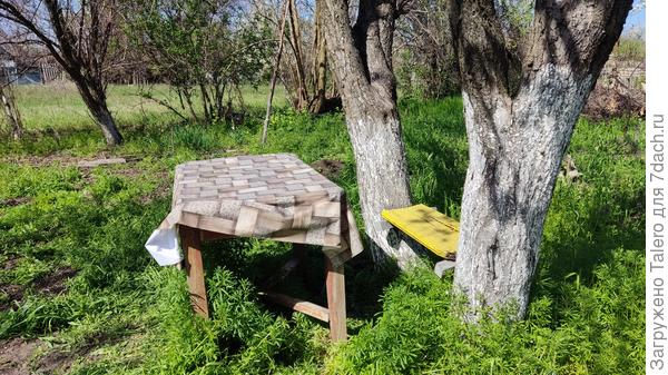 И полуотдыху досталась новая скатерть