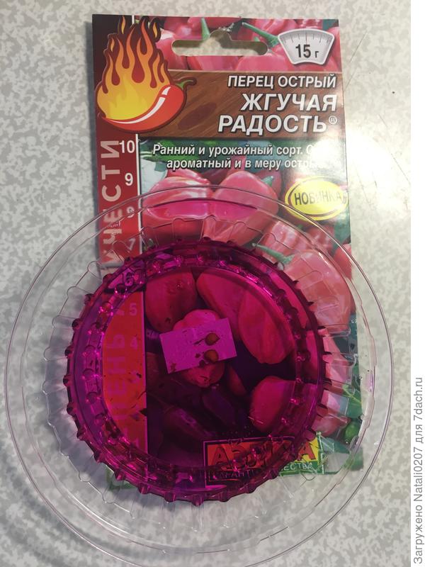 Замачивание семян острого перца в растворе марганца