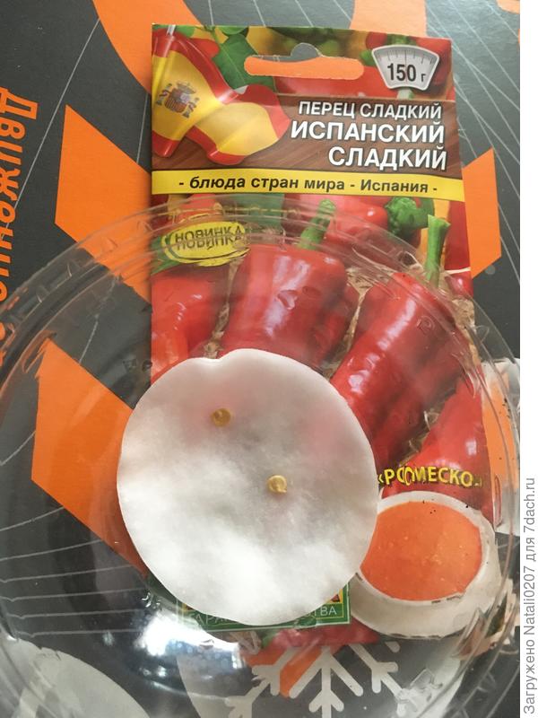 Семена перца