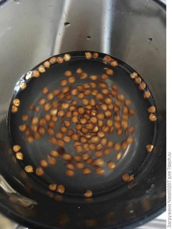 Семена в солевом растворе