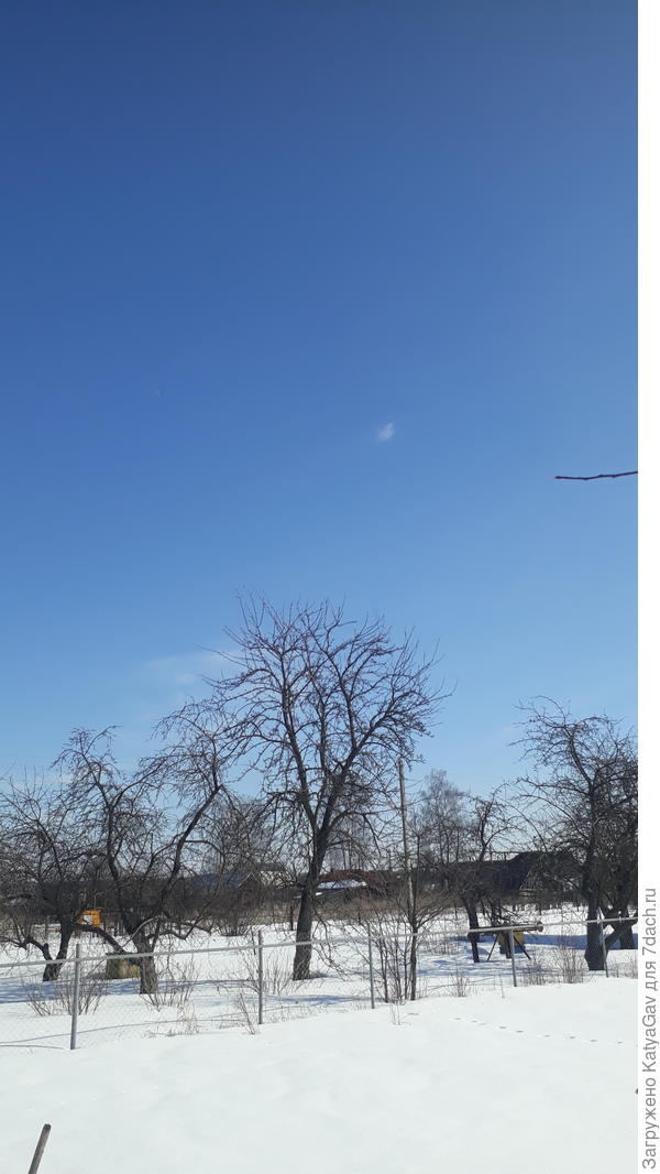 Какое небо голубое!