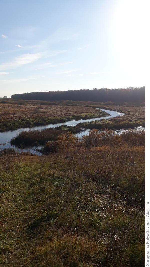 Это "рог" озера...