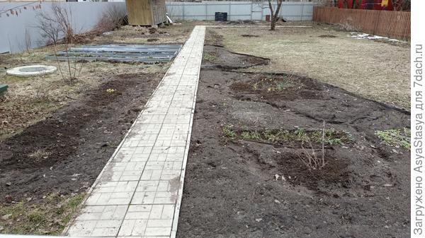 Сделали участок немного аккуратнее
