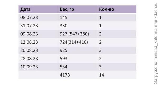 Сбор урожая