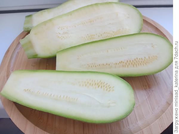 Фото в продольном разрезе