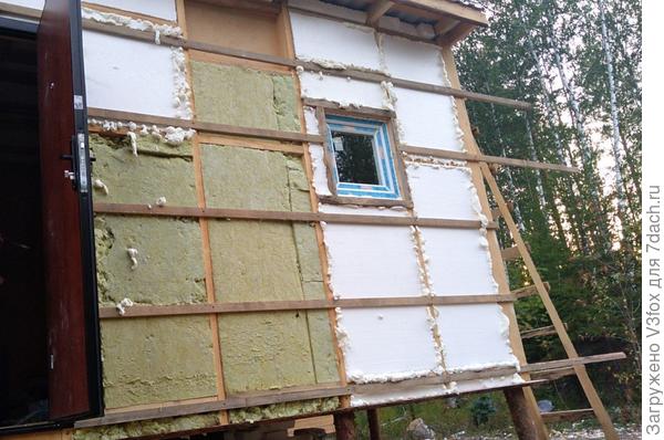 Пенопласт и мин вата