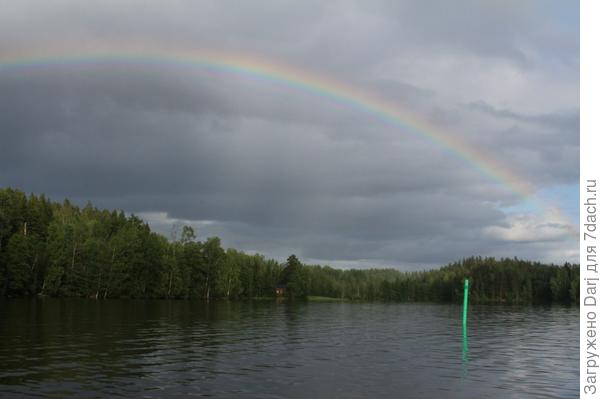 А за нами дождь