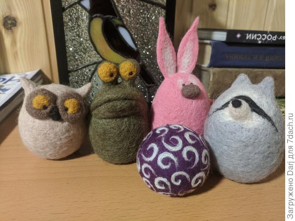 Вот такие шерстяные карапузы