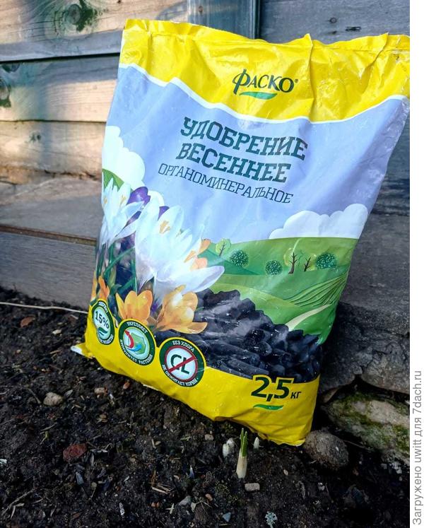 Весеннее удобрение для всех моих крокусов
