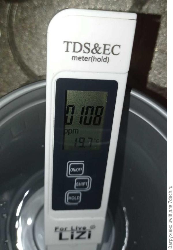 Мой TDS-метр. Замер воды &quot;Агуша&quot; для детей, да и покупался он из-за дочери
