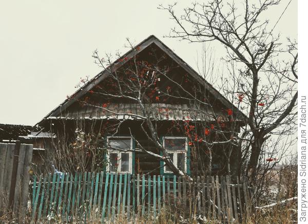 Последний дом в деревне, которой уже нет... Вслед за последним жителем уходит и последний дом.