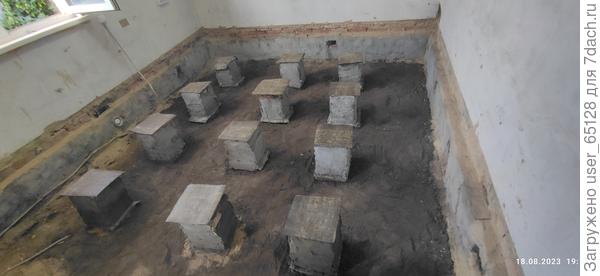 тумбы отштукатуренные