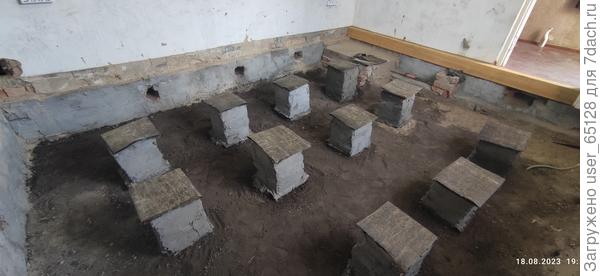 тумбы отштукатуренные