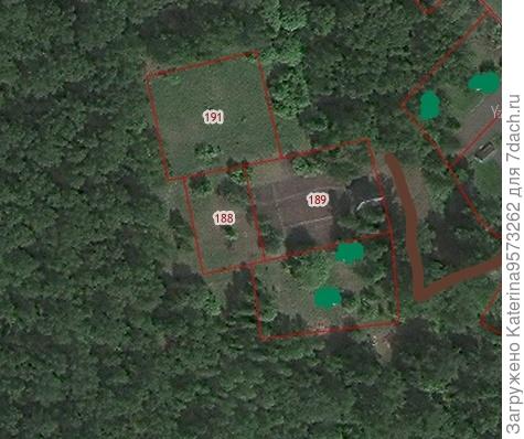 Участок вид сверху
