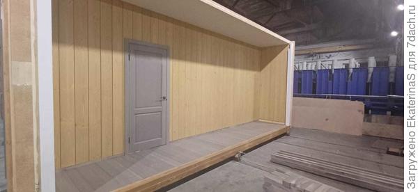 вторая часть кухни-гостиной